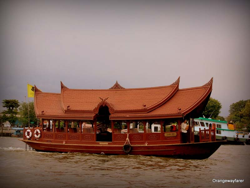 Chao Phraya River in bangkok, Thailand