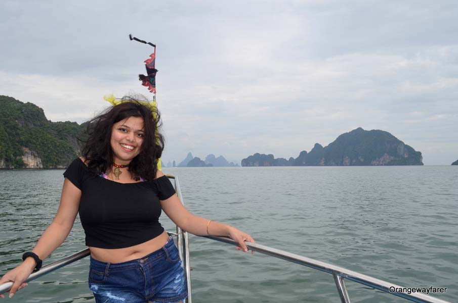 Boat trip in Thai Islands