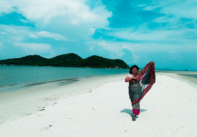 White Sandy beaches in Thailand where noone goes