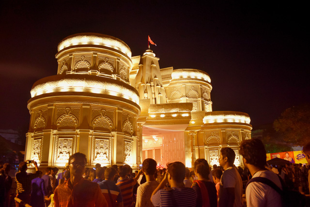 Deshapriya Park Kolkata Durga Pandal