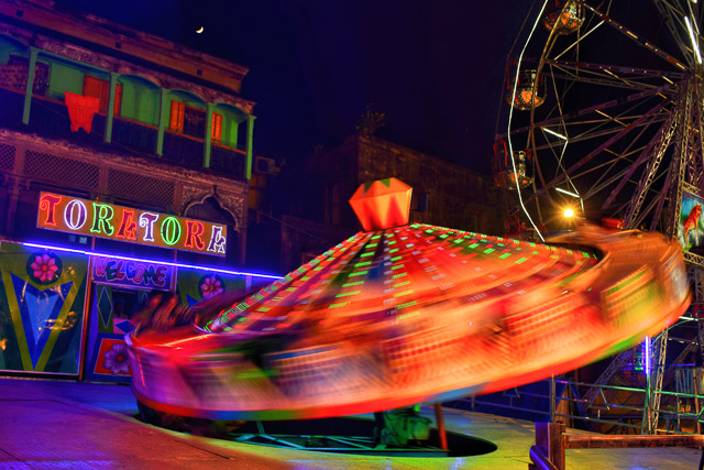 durga puja decoration: a mela celebrated in North Kolkata