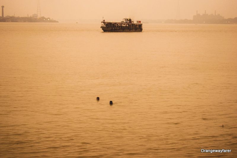 Ganga river in Kolkata