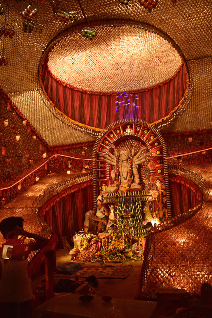 durga puja decoration in Kolkata #durga #kolkata #kolktaculture #maadurga #kolkataphotography #india #hindufestival #indiaculture #bengalculture #indiafestival #indiatravel #kolkatatravel #goddess