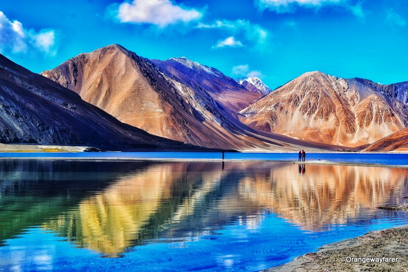 Pangong Tso Lake in Ladakh