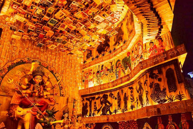 durgapuja pandal Kolkata