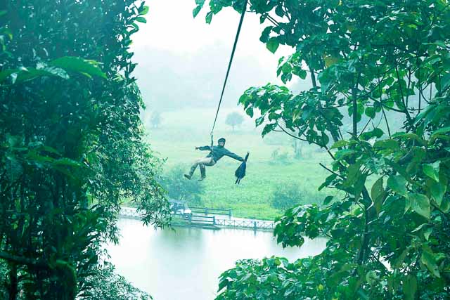 taj madikeri resort & spa, coorg madikeri, karnataka: Ziplining in Coorg