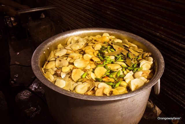 Puri Bhaji at zakaria street food walk