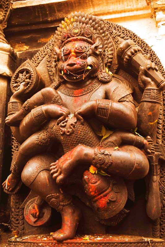 Narasingha statue, Bhaktapur