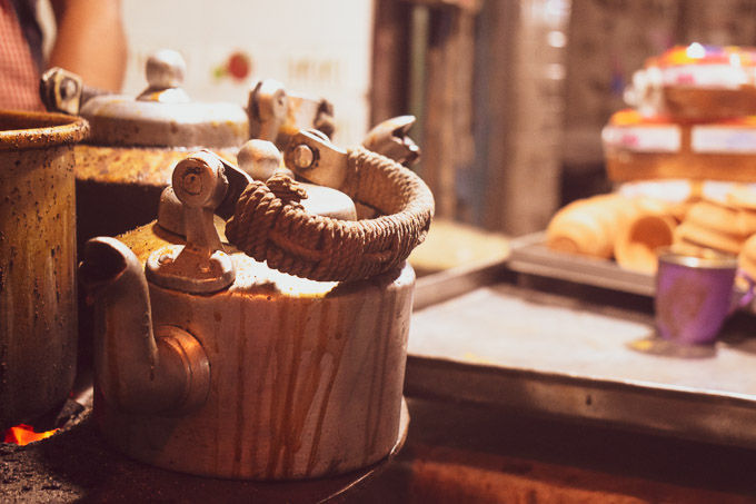 Street food of Kolkata at Decker's lane