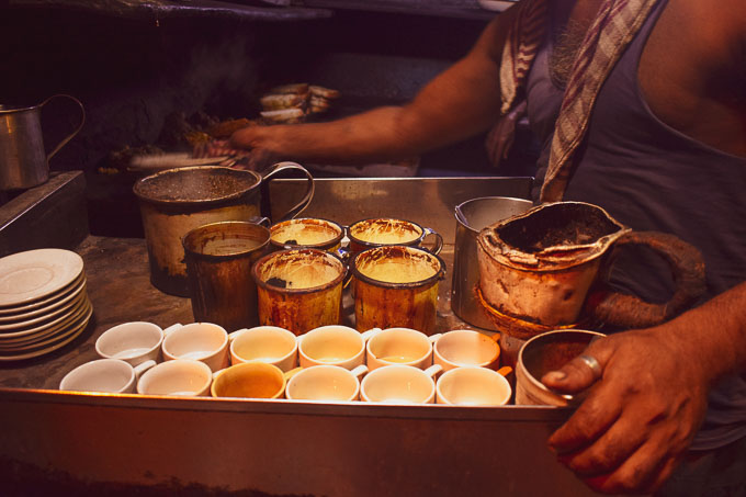 Tea shop in India