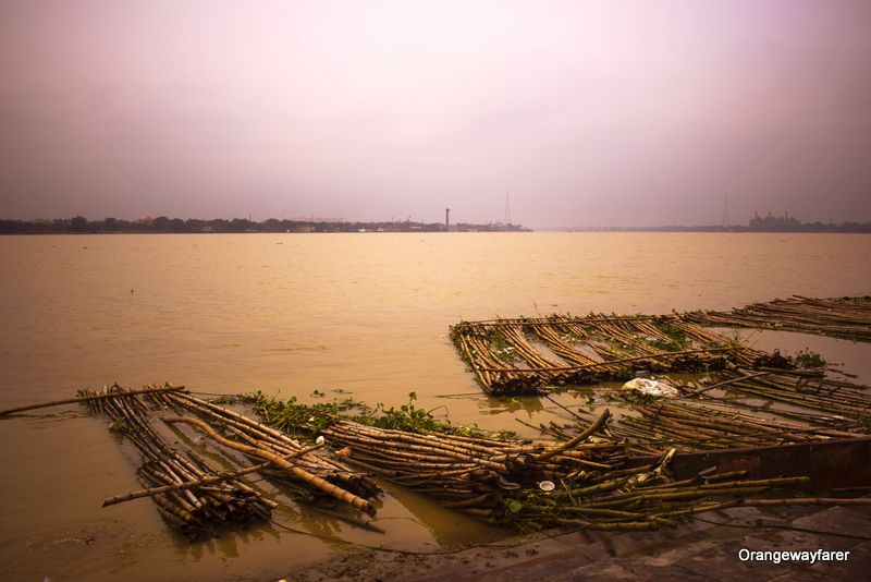 Shoshan Ghat by Ganga, Kolkata