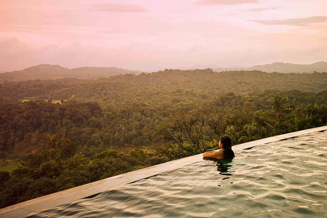 taj madikeri resort & spa, coorg madikeri, karnataka: infinity pool: most beautiful hotel in Coorg