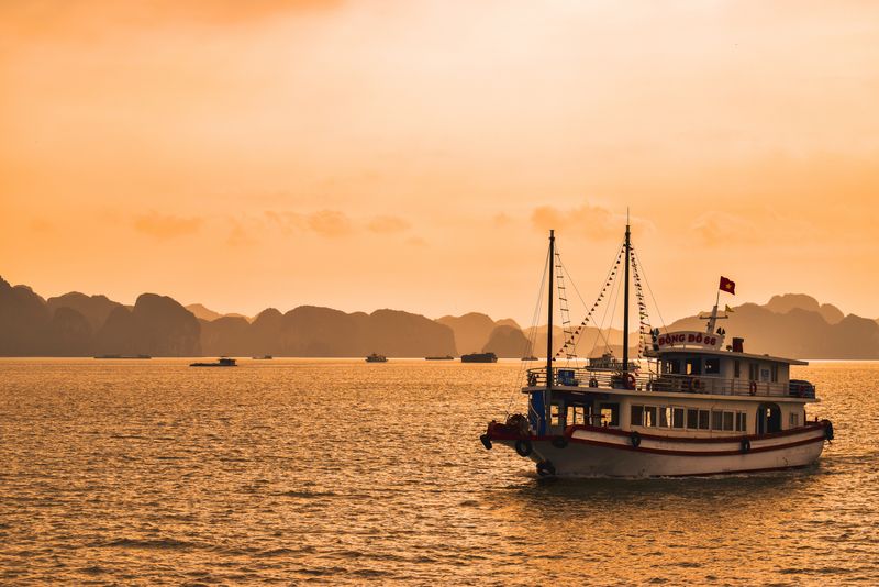 Halong Bay Junk Boat