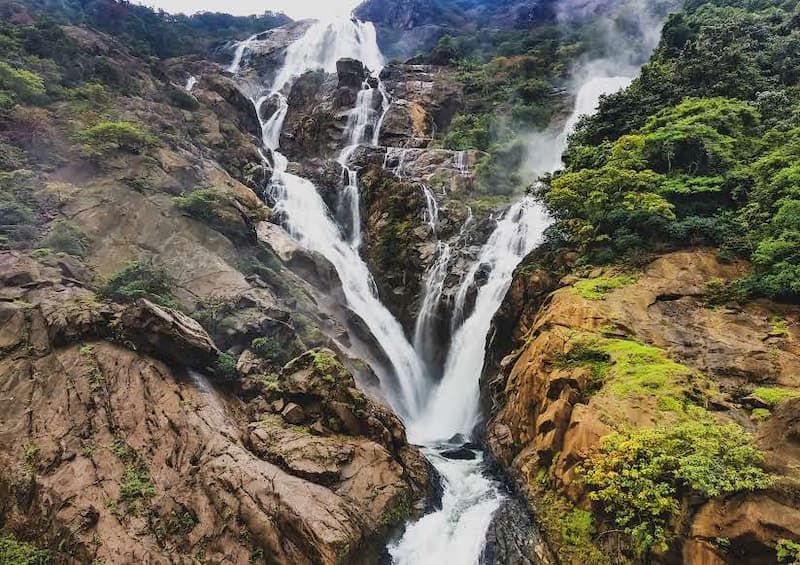 Dudhsagar Falls: top things to do in goa