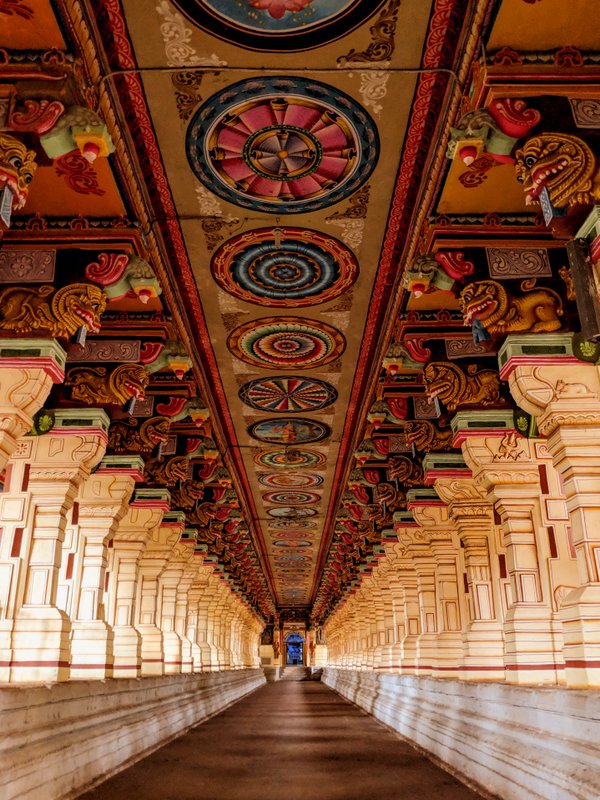 Ramanathaswamy Temple thousand pillar corridor picture: Things to do at Rameswaram