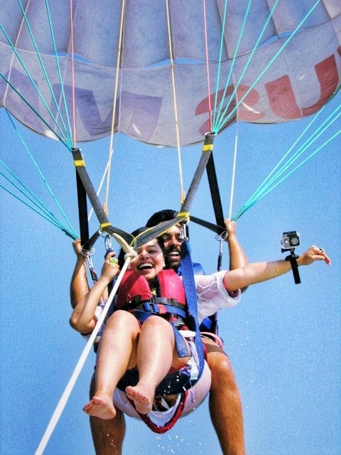 parasailing in Goa