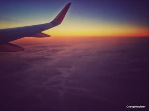 Sunrise from Flight