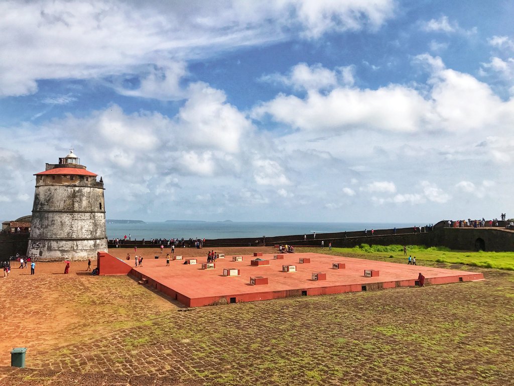 aguada fort: things to do in Goa