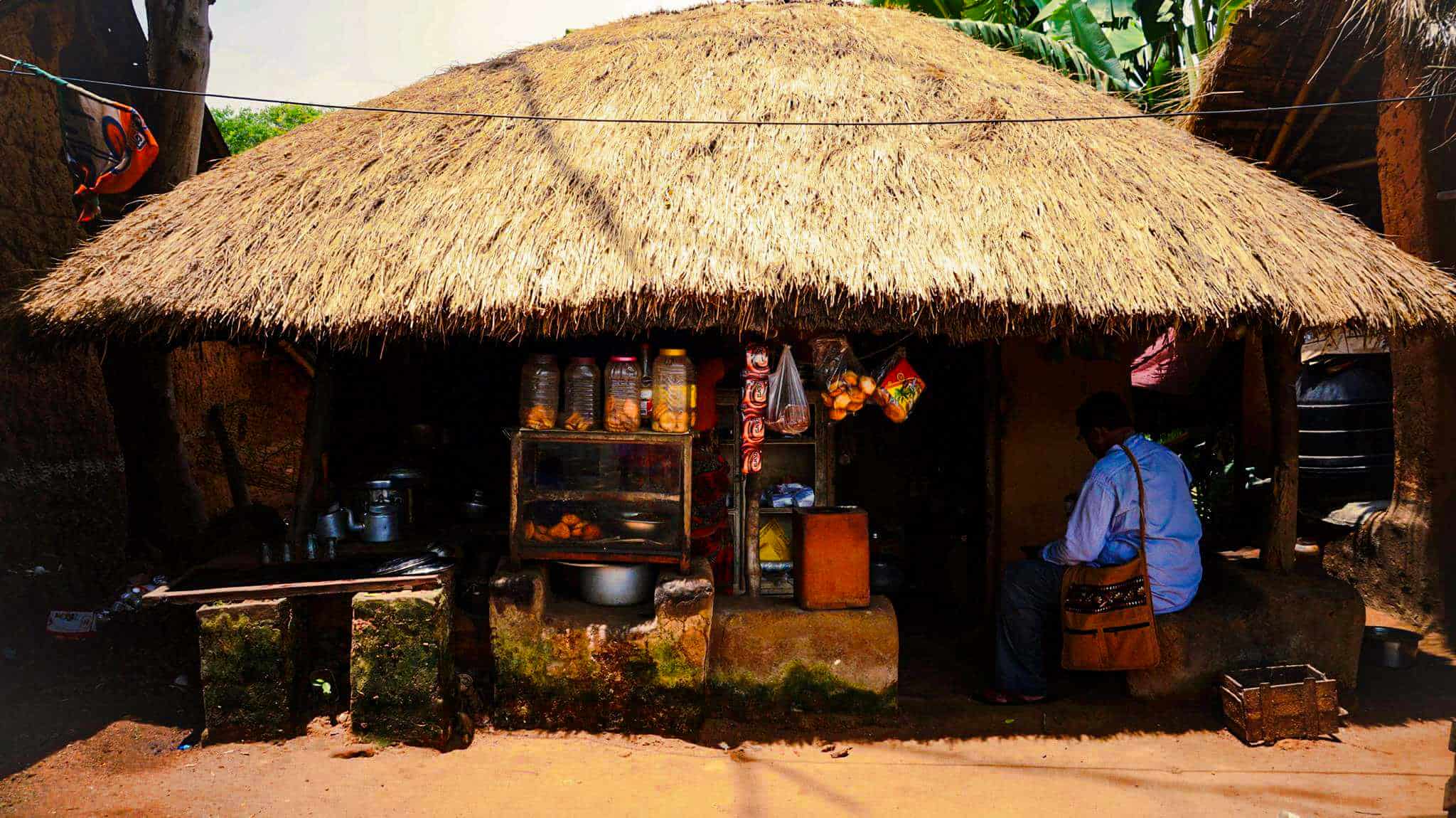 A hut of Rural Bengal