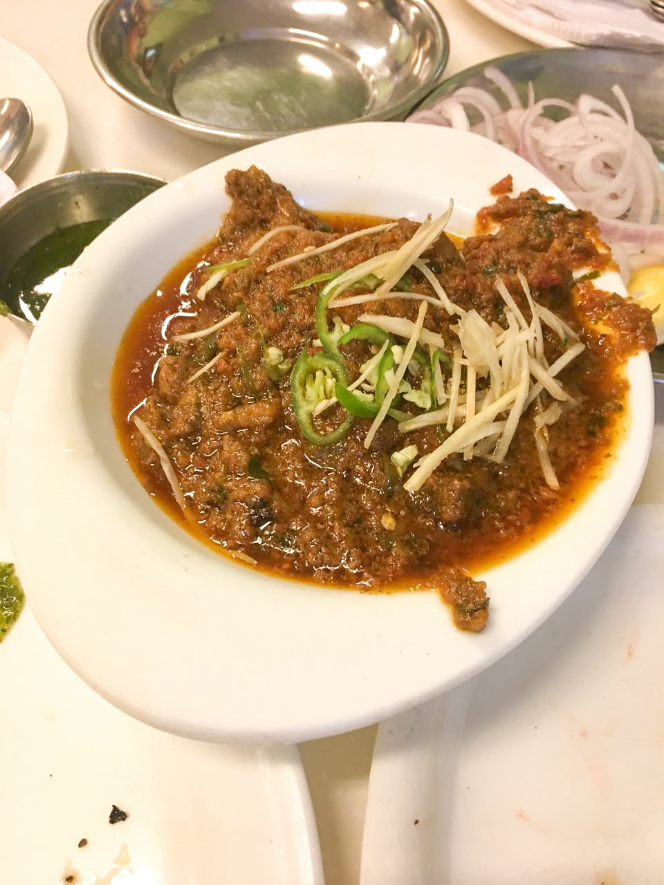 Karims restaurant, Delhi, the famed Mutton Korma