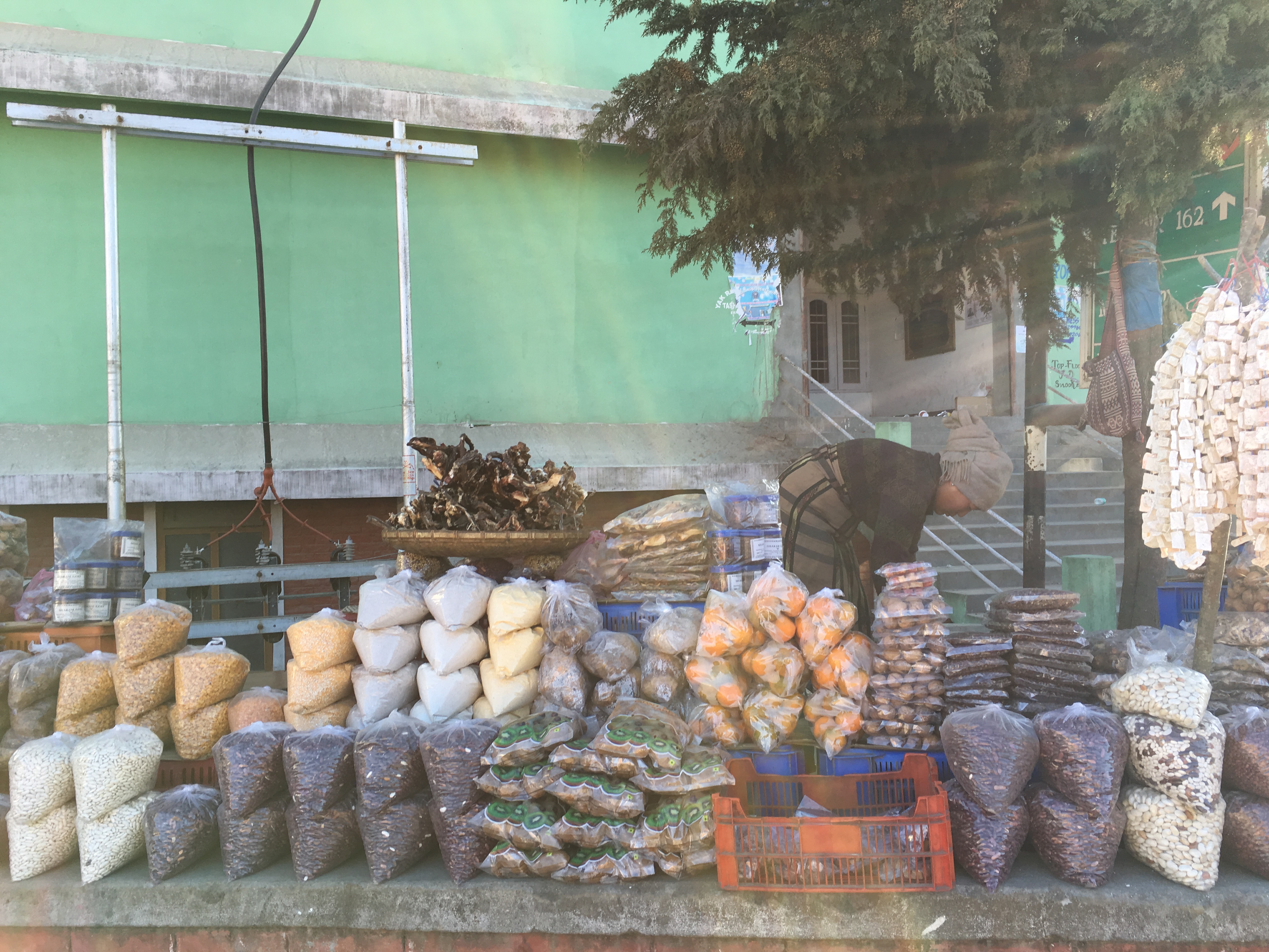 A local shop in Bomdila, Arunachal Pradesh