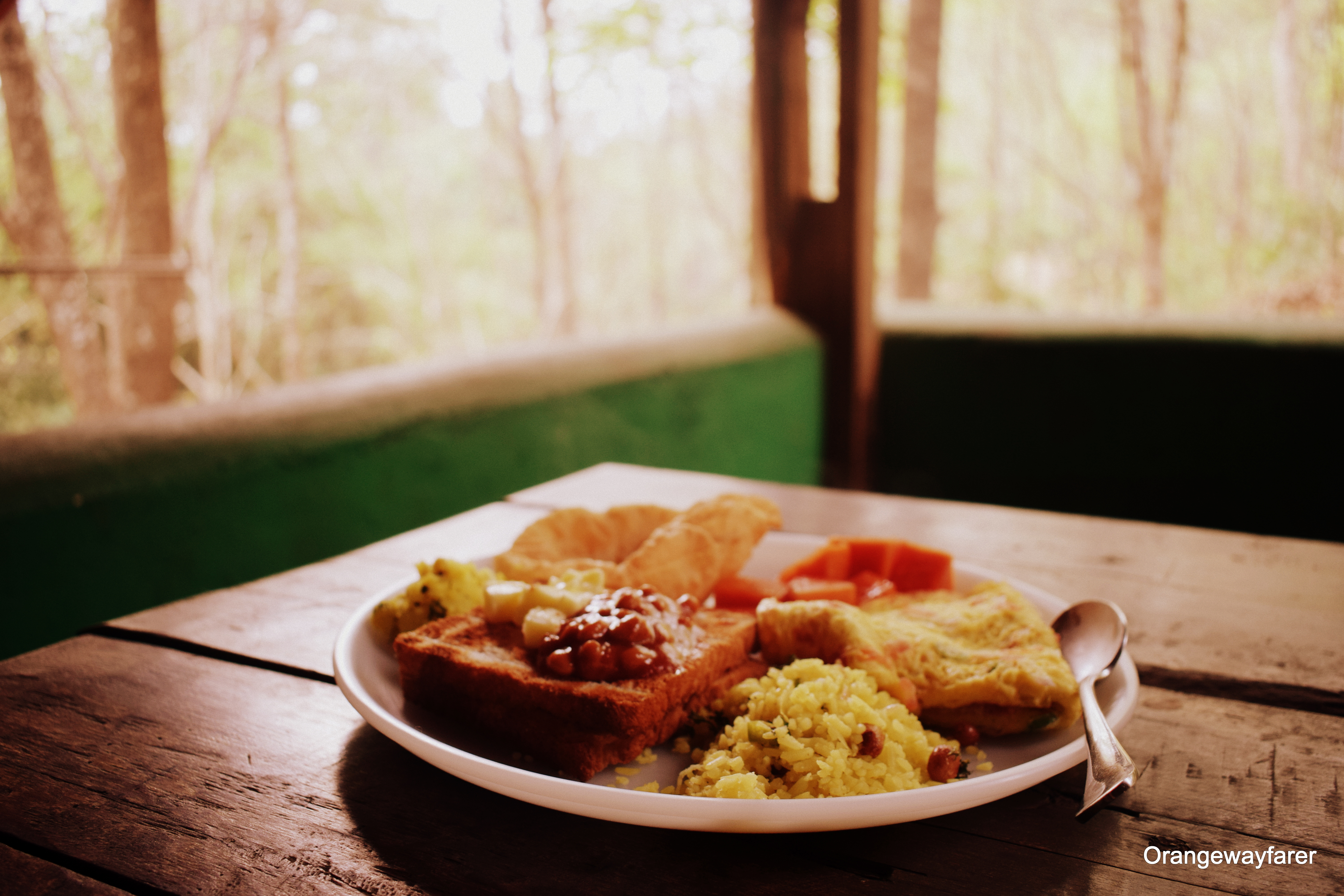 Breakfast at Old Magazine House, dandeli