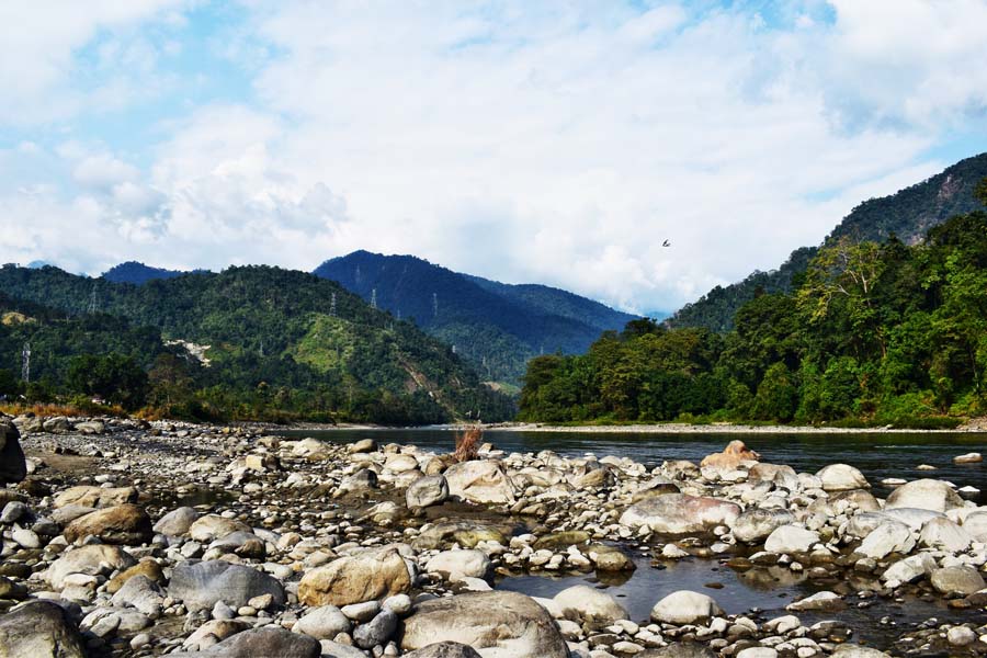 River Jia Bharali, also known as kameng in Arunachal Pradesh