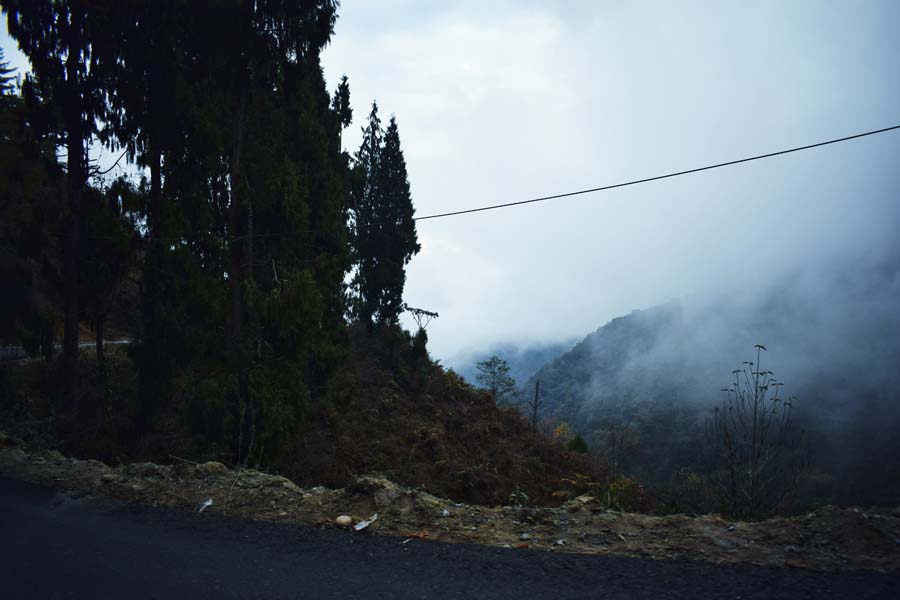 Road to Dirang from Bhalukpong