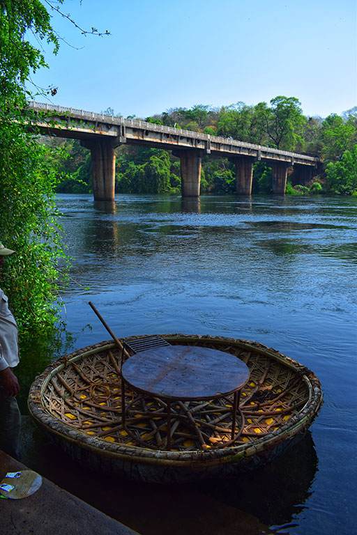Coracle ride on the Kali river at Dandeli. beside this, Kali river is famous for rafting. Monsoon however is a dangerous season.