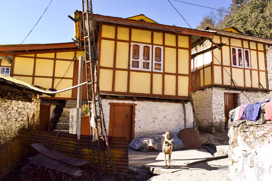 The nunnery in tawang