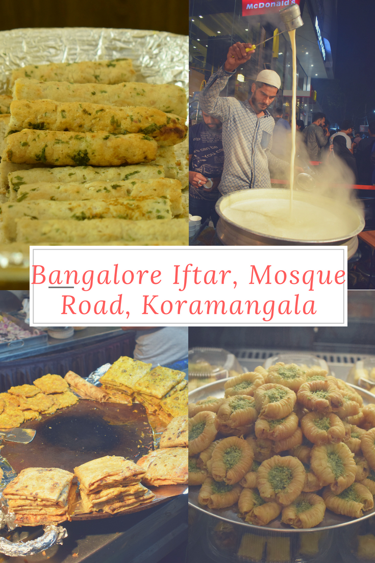 Bangalore mosque Road Iftar