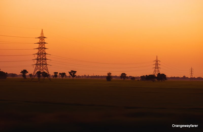 Rural Bengal Sunset Pictures