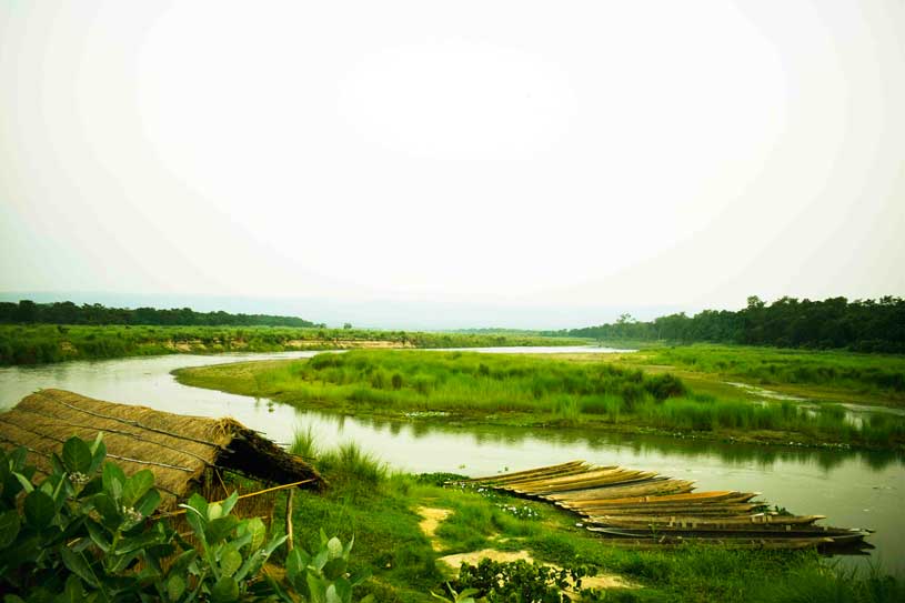 Rapti river sunset