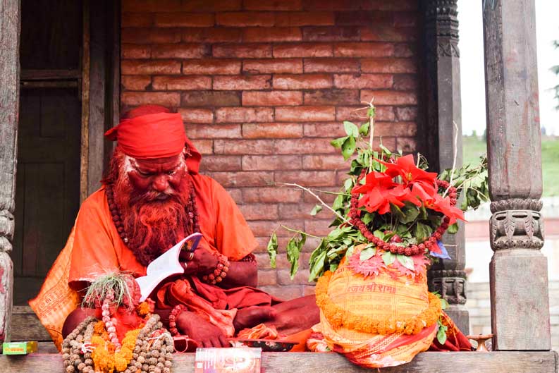 Nepalese sadhu