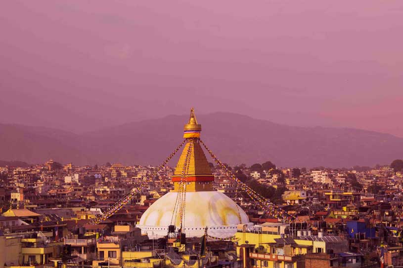 Boudha Stupa in Kathmandu photography