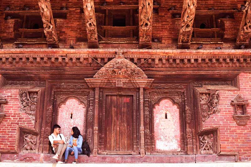 Lovers in Nepal