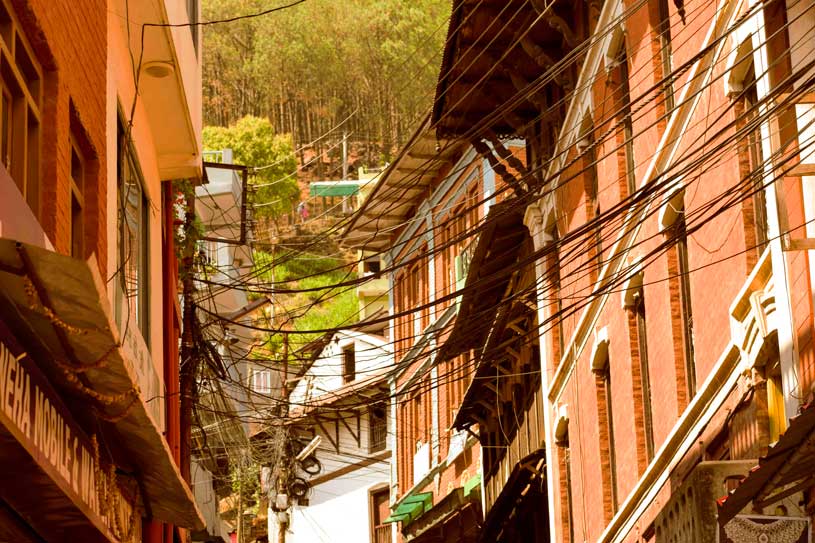 Tansen Village Palpa nepal where many community homestays are found and newari culture is celebrated