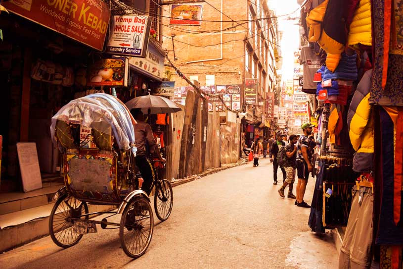 Thamel Market photography