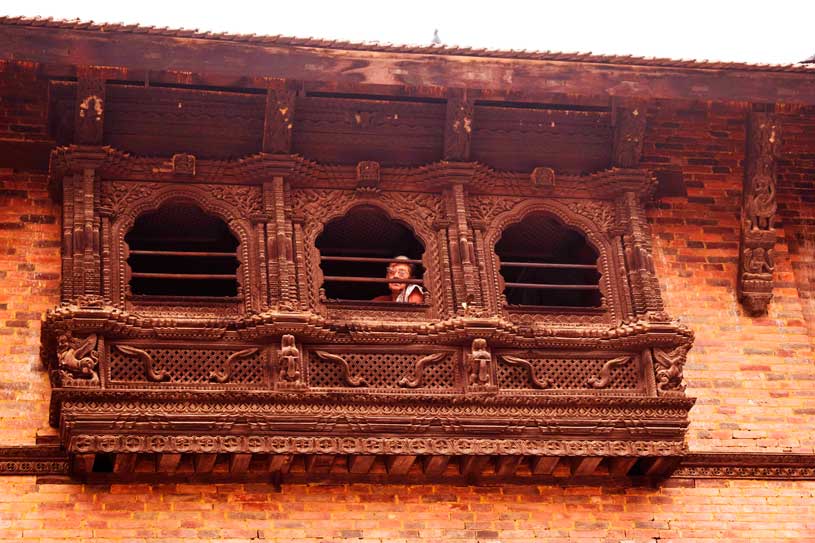 Woodwork in Nepal