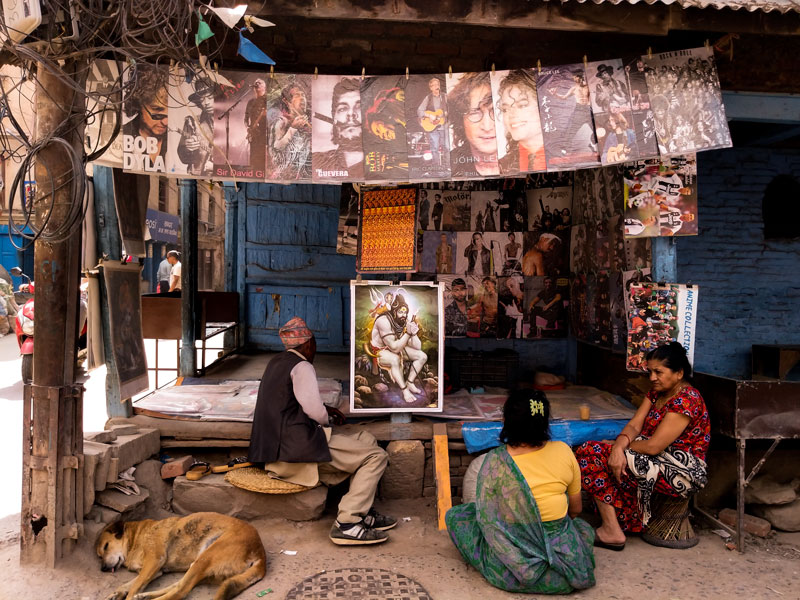 Street Photography at Thamel, Kathmandu, nepal