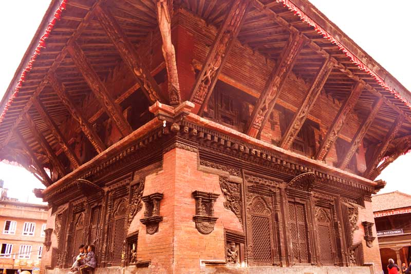 Mini Pashupatinath temple of Bhaktapur Durbar Square