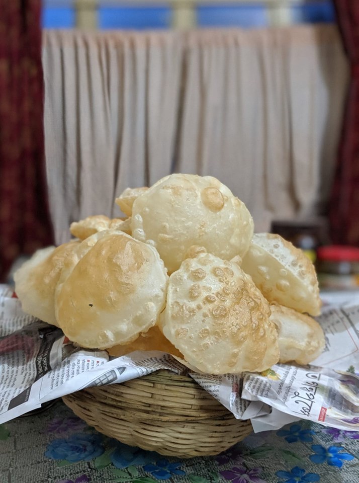 Luchi Bengali Breakfast item in India