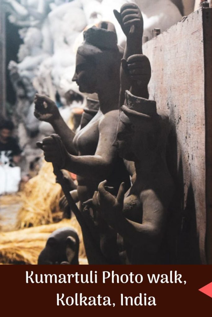 Durga Images in Kumartuli where Durga idols are made in Kolkata. #durgapuja #calcutta #kolkata #kolkataphotography #kumartuli #kolkataphotowalk #northkolkata #westbengal #travelphotography #indiatravel #indiafestivals #Indiaculture #kolkatawalks