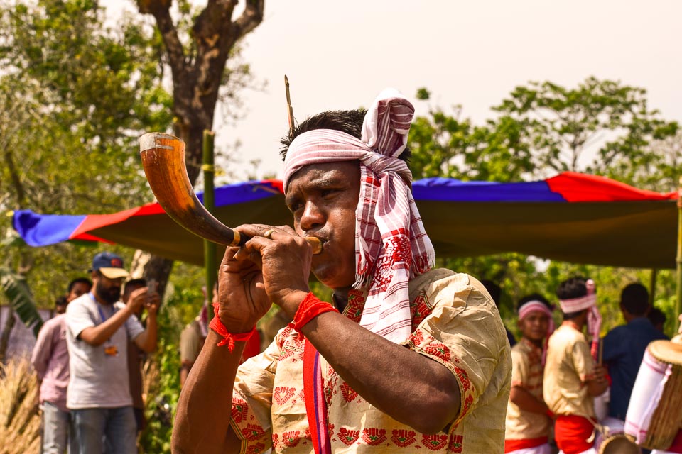 Pepa: One of the musical instruments of Bihu dance, assam