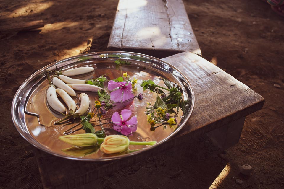 Natural ingredients used in Bodo tribal cuisine Assam