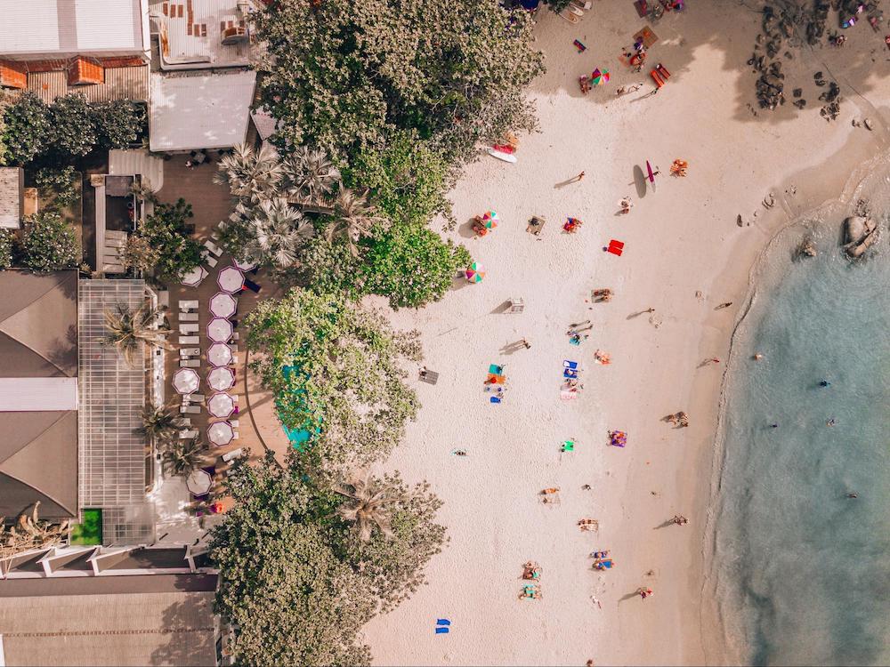 Kata beach by the Boathouse. One of the most beautiful beaches of Thailand!