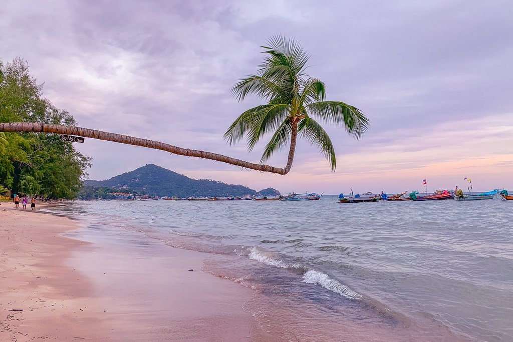 Sairee Beach from Koh Tao beach: One of the best beaches in Thailand