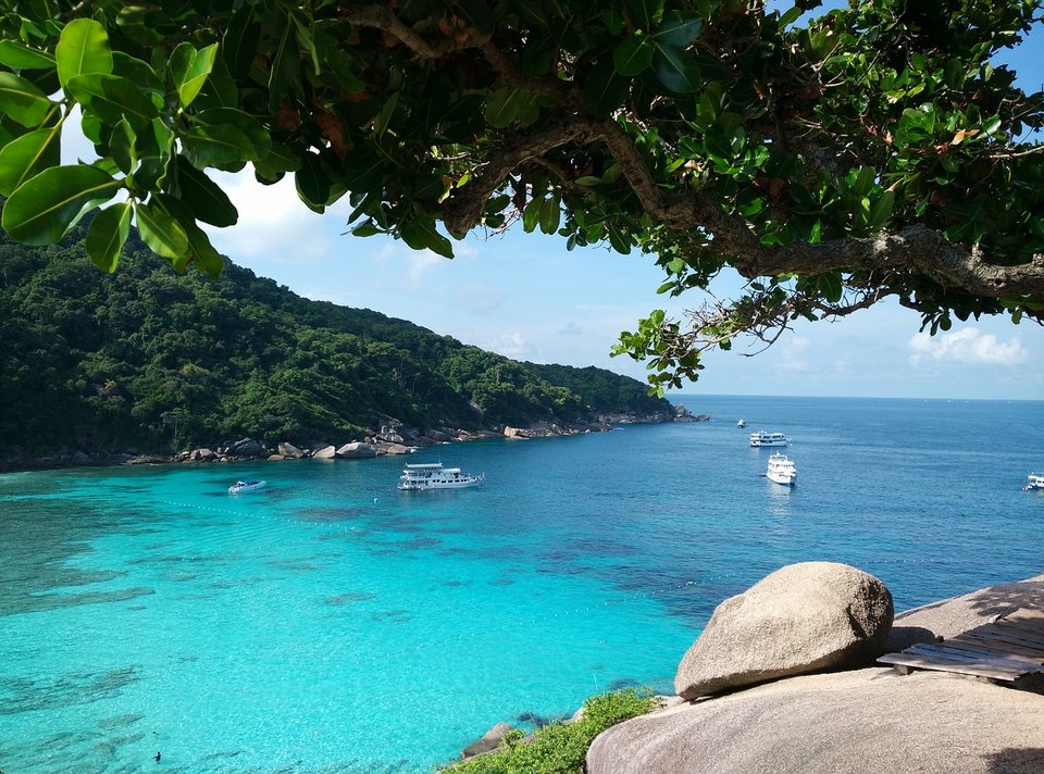 Similan Island: the best diving spot in Thailand and one of the best quiet beaches in thailand