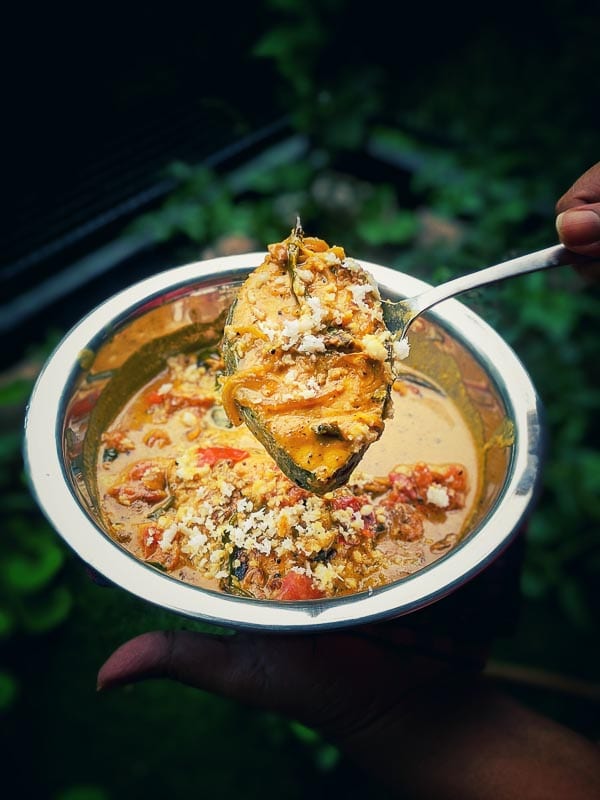 Meen Molee recipe from kerala: Fish stewed in coconut milk.