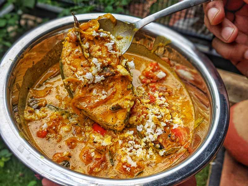 meen mouli recipe. Kerala fish stew recipe.